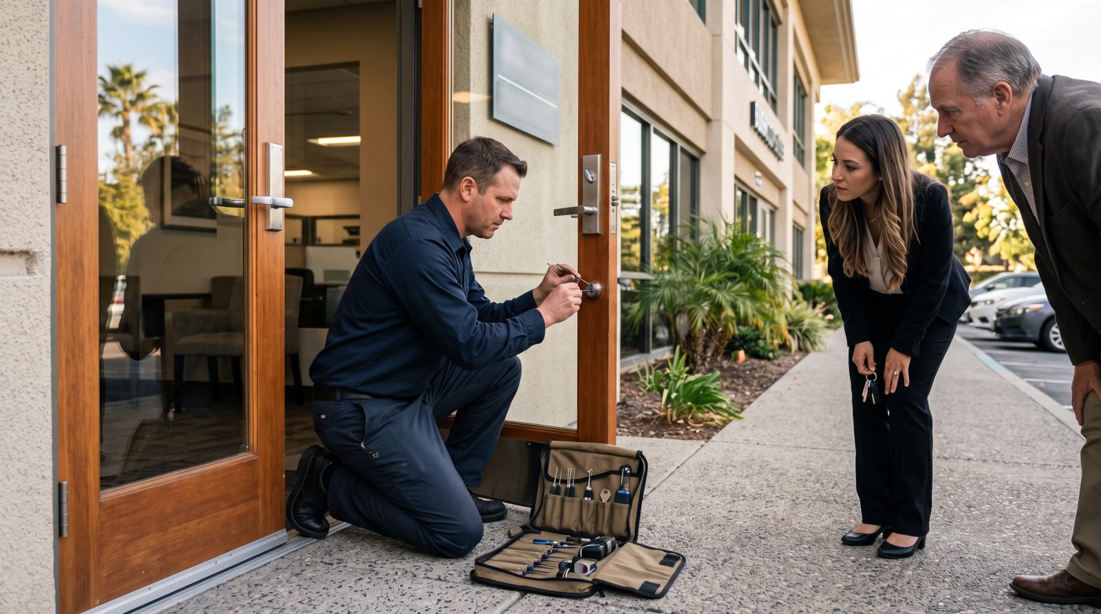 Santa Clara Locksmith business lockout and storefront access planning photo