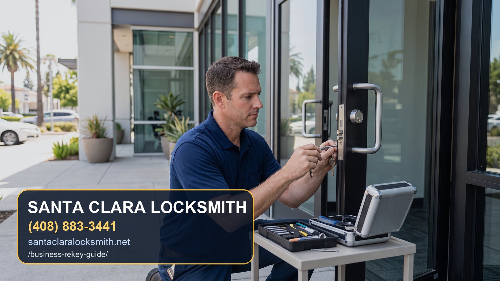 Business Rekey Guide Santa Clara visual for Santa Clara Locksmith