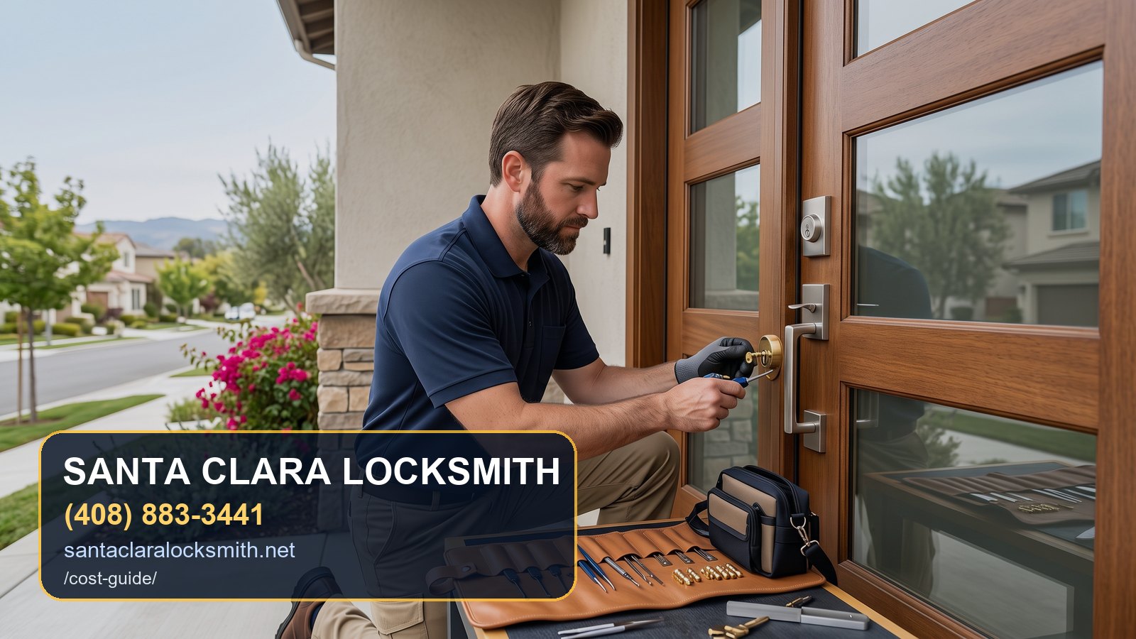 Locksmith Cost Factors in Santa Clara visual for Santa Clara Locksmith