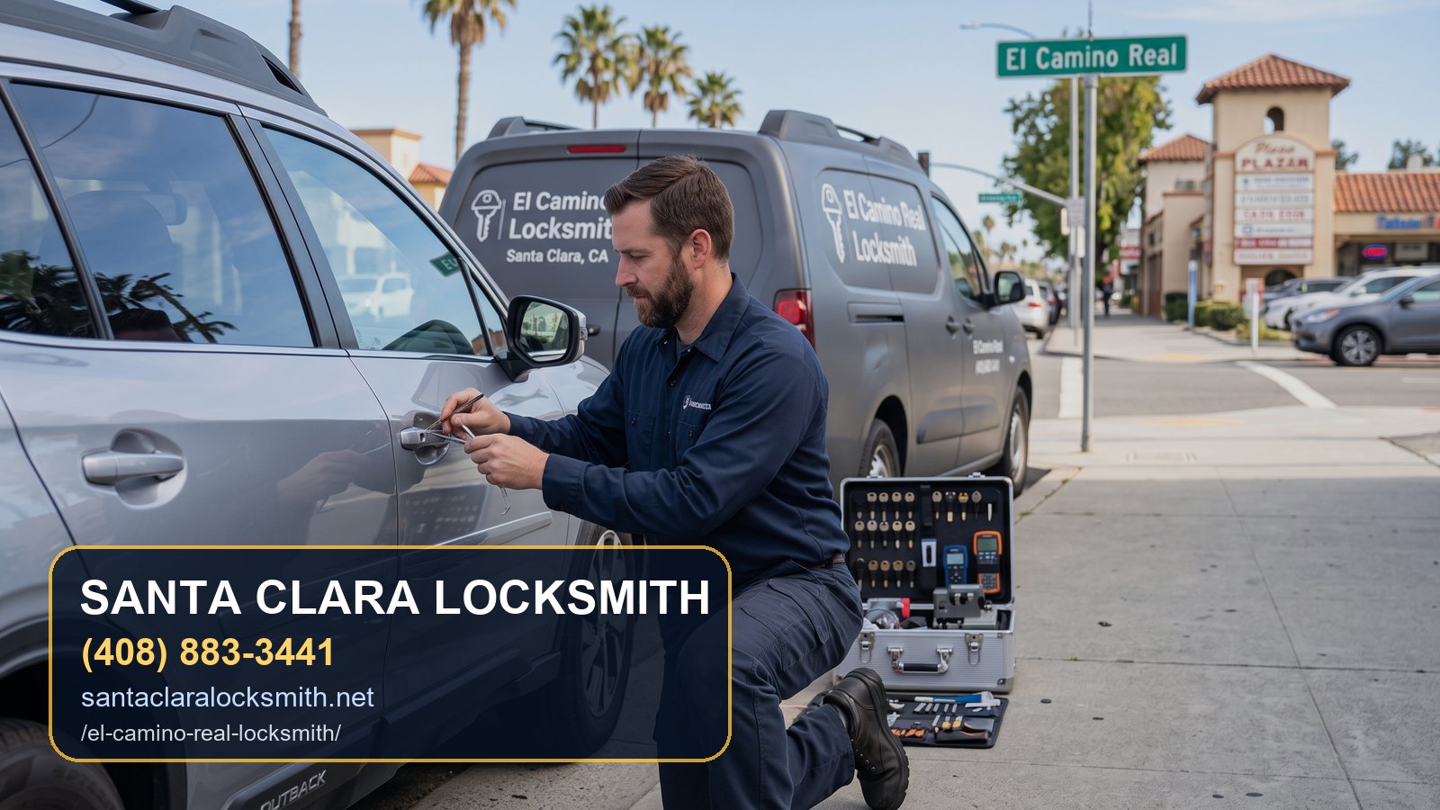 El Camino Real Locksmith visual for Santa Clara Locksmith