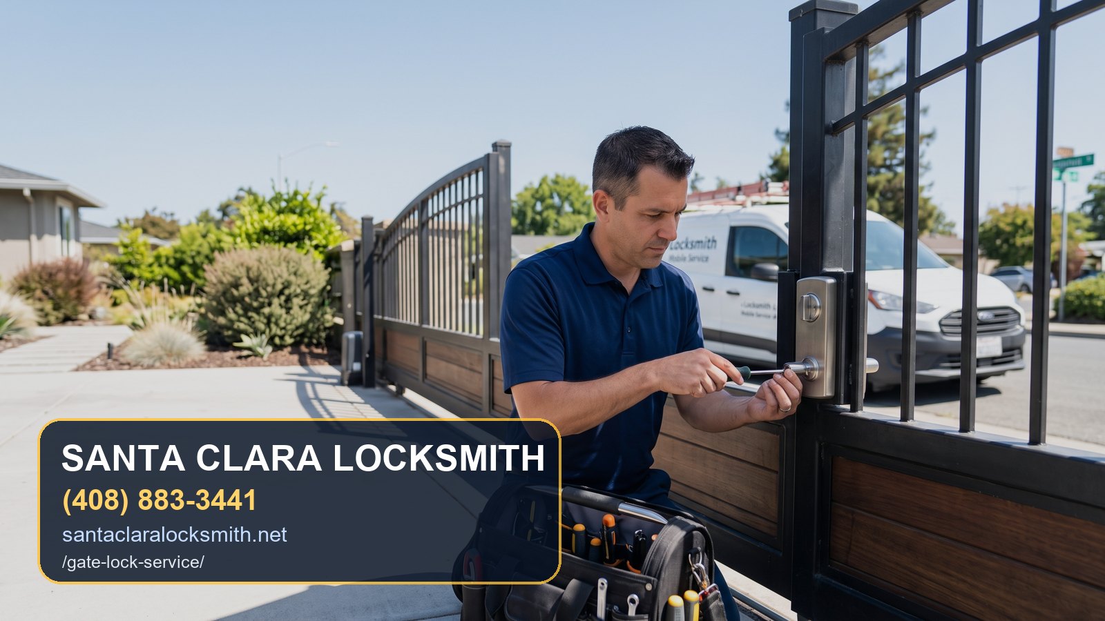 Gate Lock Service Santa Clara visual for Santa Clara Locksmith