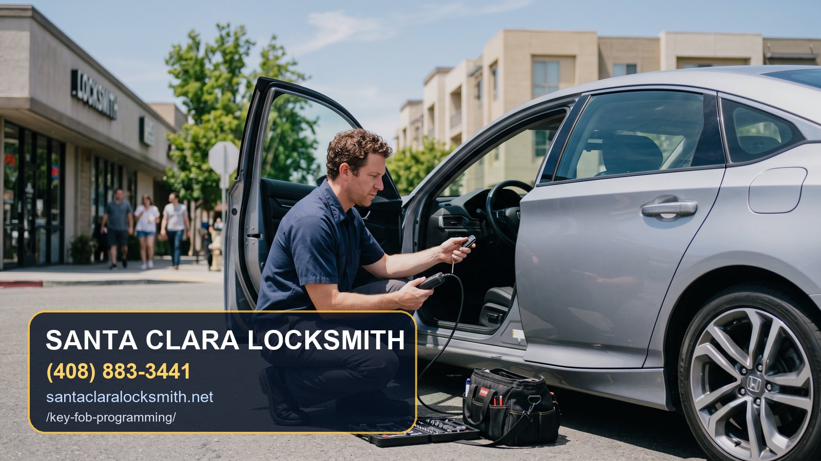 Santa Clara Locksmith key fob and vehicle key planning photo