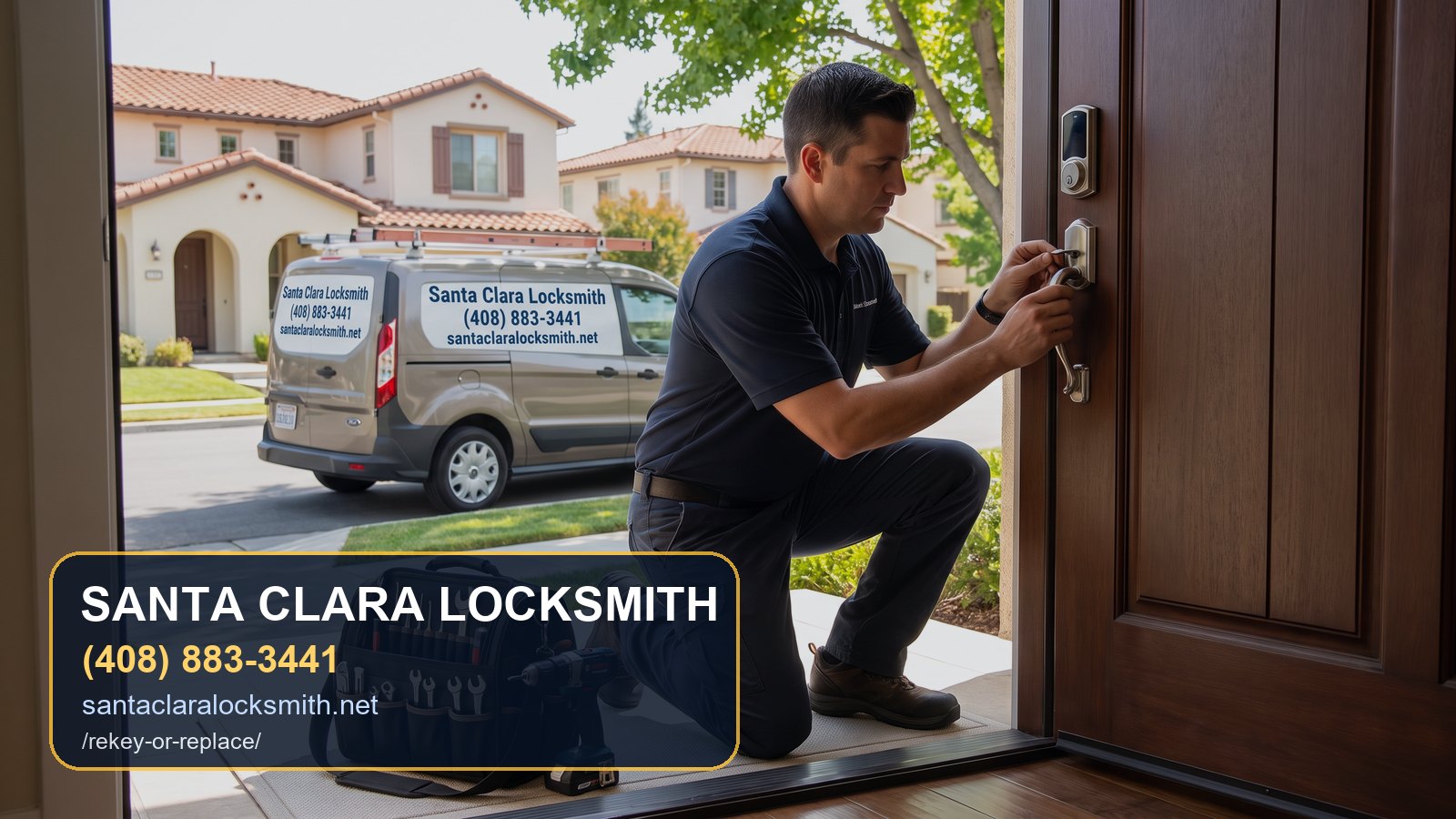 Rekey or Replace Locks in Santa Clara visual for Santa Clara Locksmith