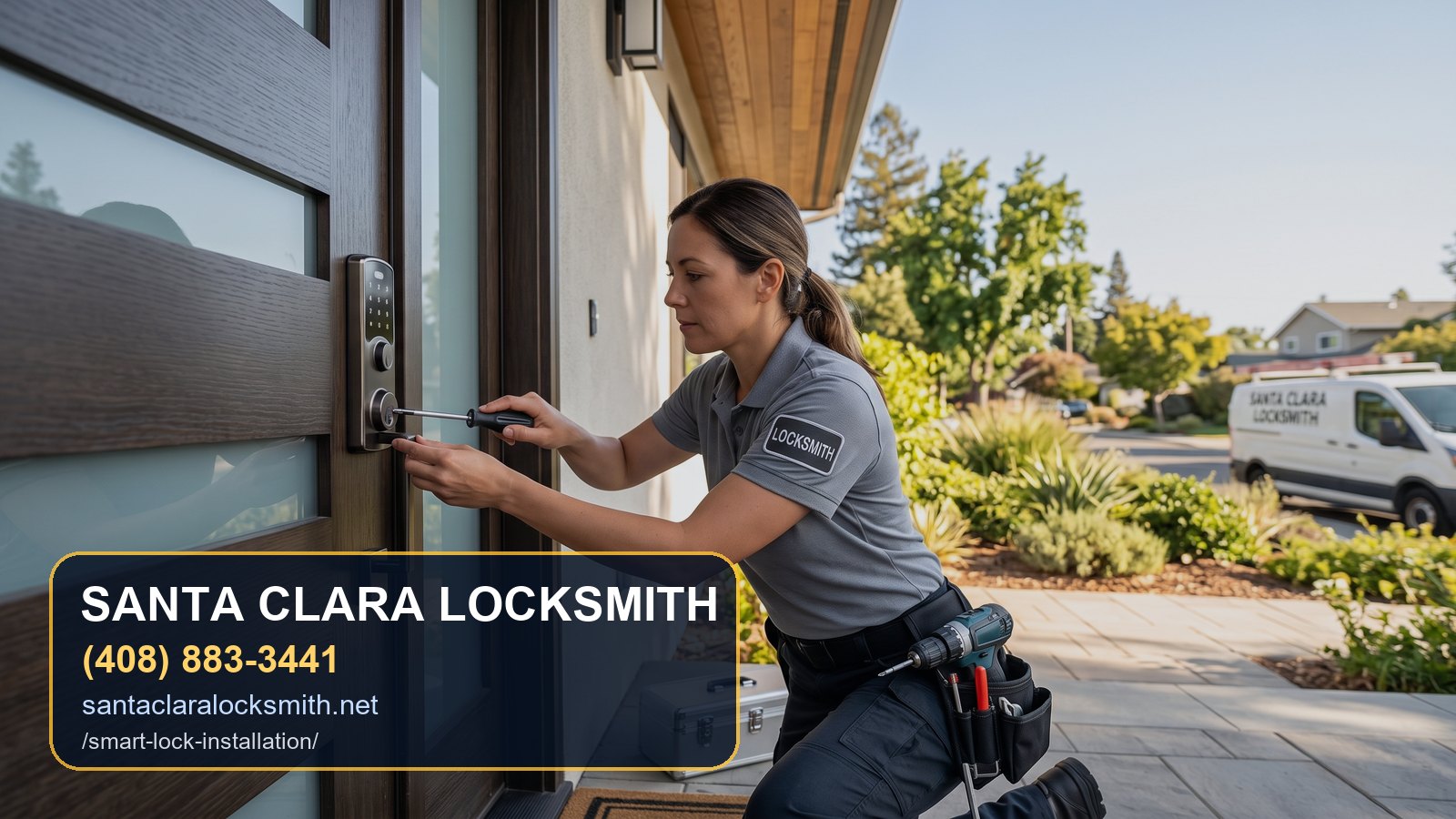 Smart Lock Installation Santa Clara visual for Santa Clara Locksmith